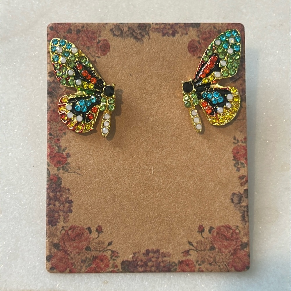 Butterfly Post Earrings